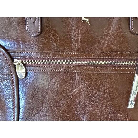 Ashwood 100% Leather Handbag Satchel - Picture 10 of 11